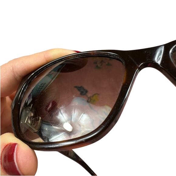 CHLOE CL2242 Sunglasses C02 135 Gloss Brown Frames Made In France - Picture 9 of 13